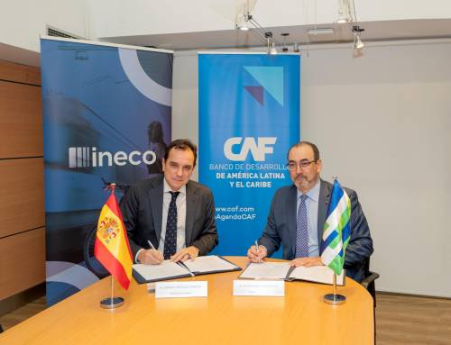 Ineco y el Banco CAF firman un memorándum de entendimiento para promover el desarrollo sostenible del transporte en Europa y América Latina