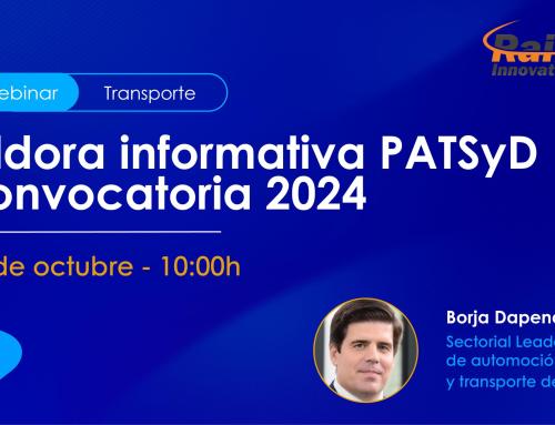 Webinar: Ayudas «Programa de Apoyo al Transporte Sostenible y Digital PATSyD»